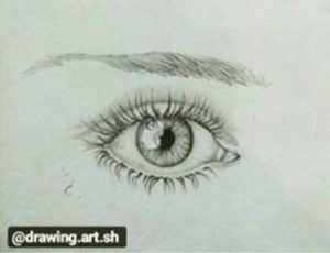 طراحی سیاه قلم طراحی چهره گالری شبنم